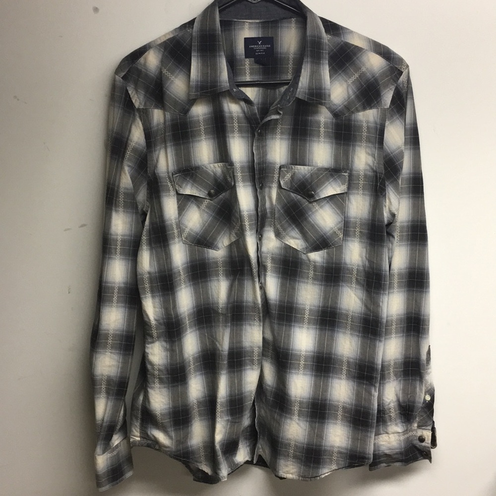 Slim fit button down